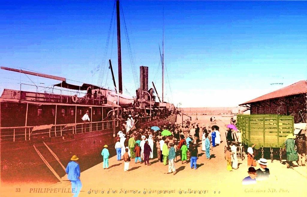 Philippeville - Arrivee d'un steamer.jpg